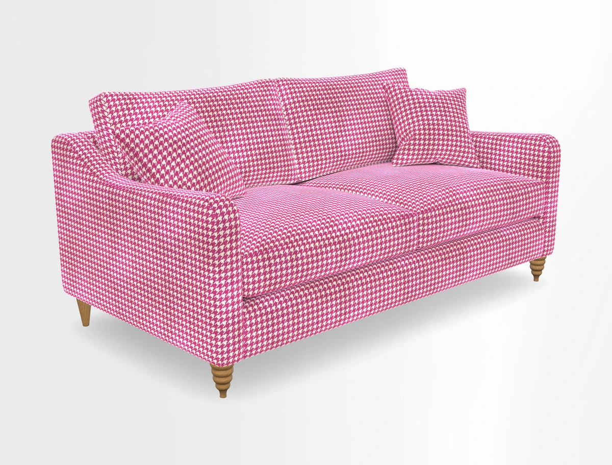 Rye 3 Seater Sofa in Herringbone Shadow