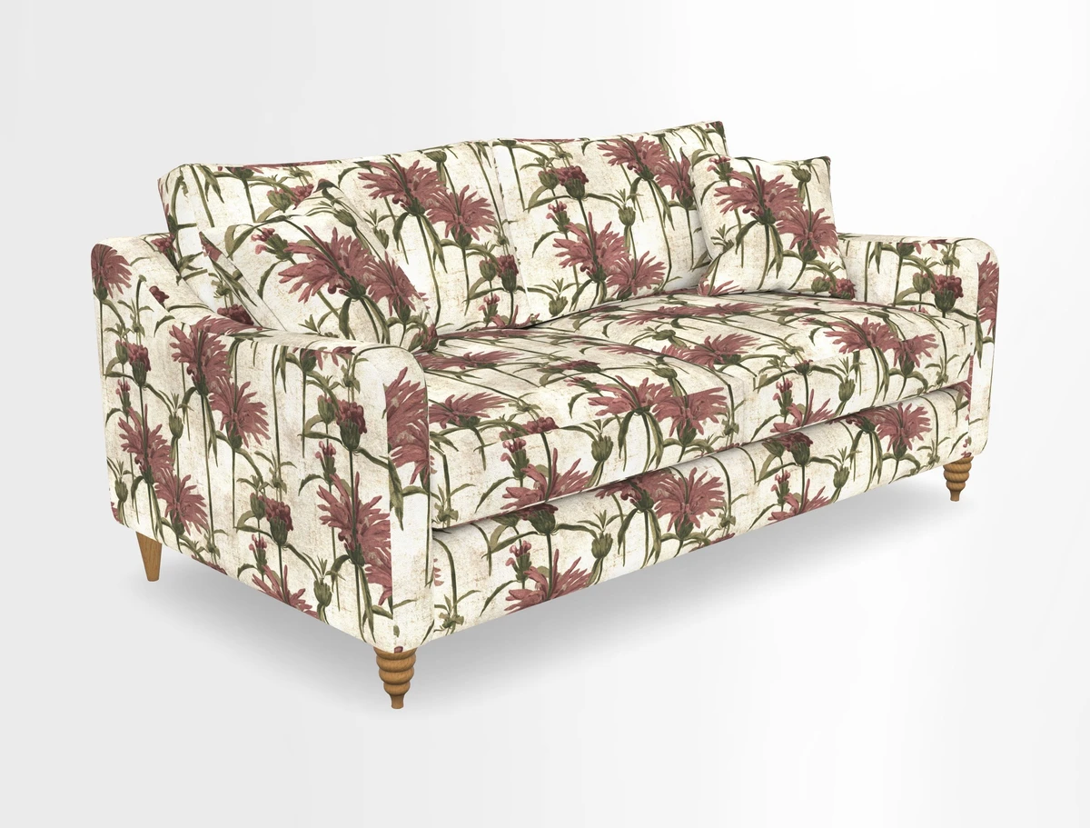 Rye 3 Seater Sofa in Herringbone Shadow