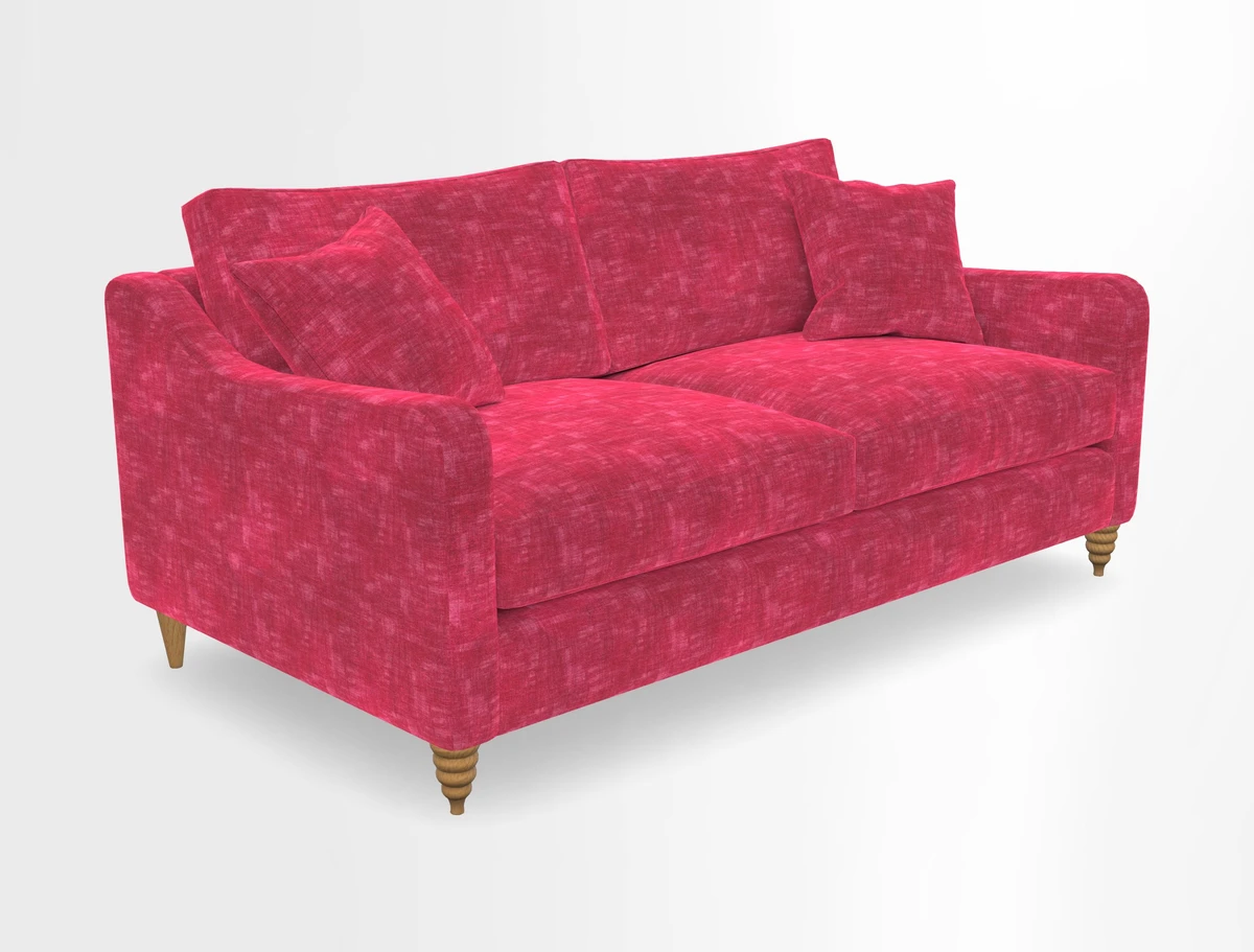 Rye 3 Seater Sofa in Herringbone Shadow