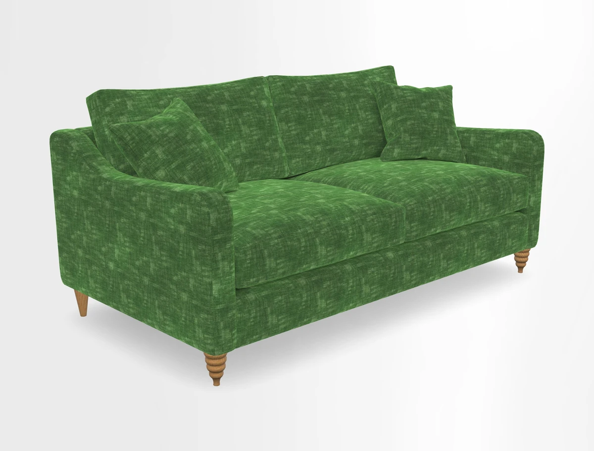 Rye 3 Seater Sofa in Herringbone Shadow