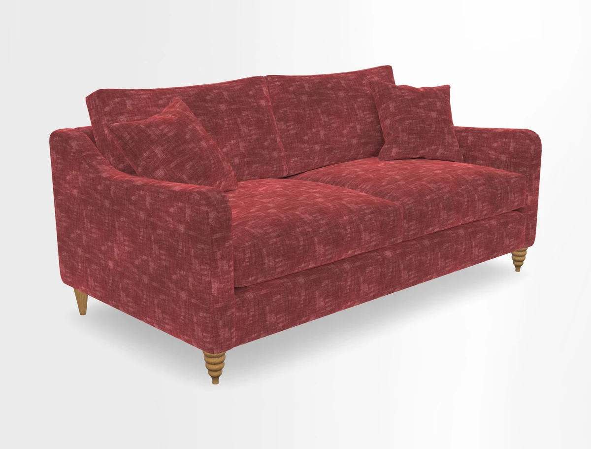 Rye 3 Seater Sofa in Herringbone Shadow