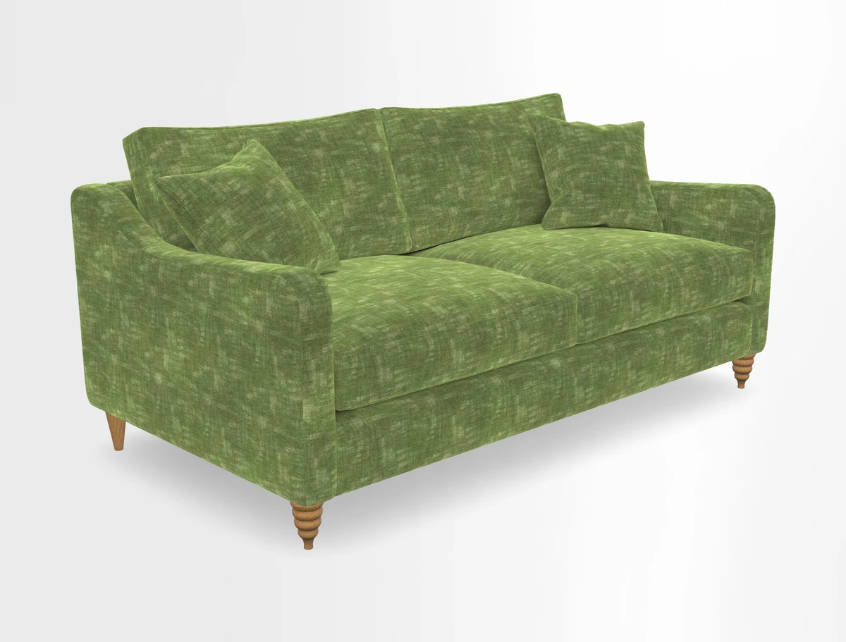 Rye 3 Seater Sofa in Herringbone Shadow