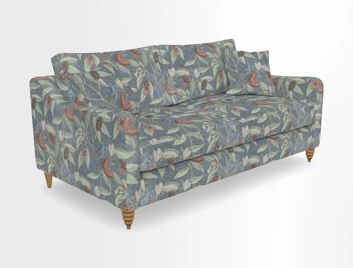 Rye 3 Seater Sofa in Herringbone Shadow