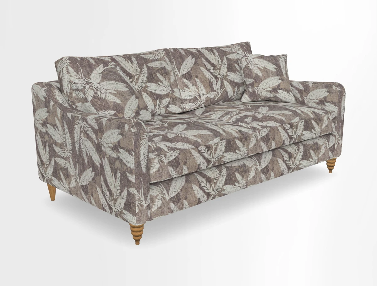 Rye 3 Seater Sofa in Herringbone Shadow