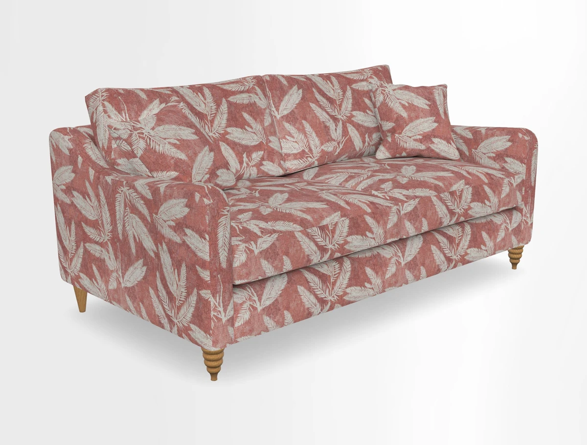 Rye 3 Seater Sofa in Herringbone Shadow