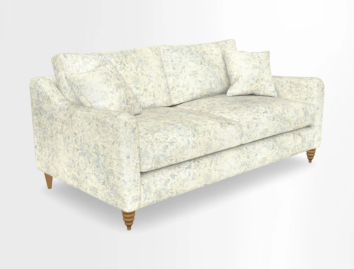 Rye 3 Seater Sofa in Herringbone Shadow