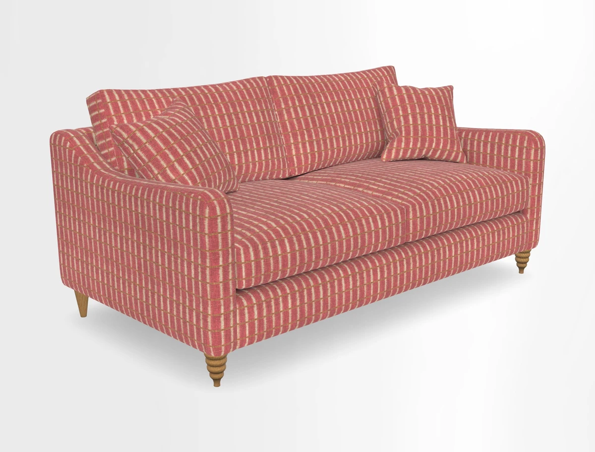 Rye 3 Seater Sofa in Herringbone Shadow