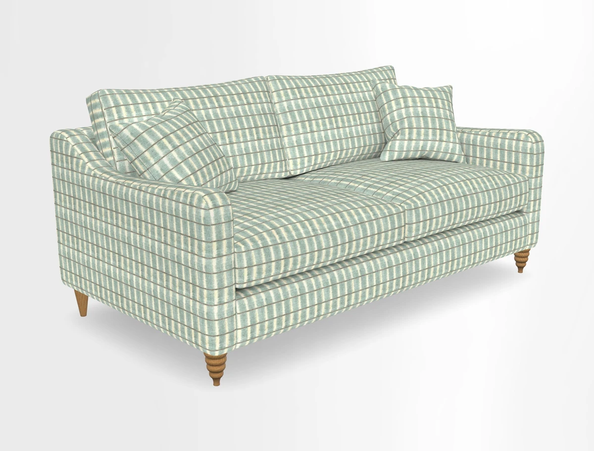 Rye 3 Seater Sofa in Herringbone Shadow