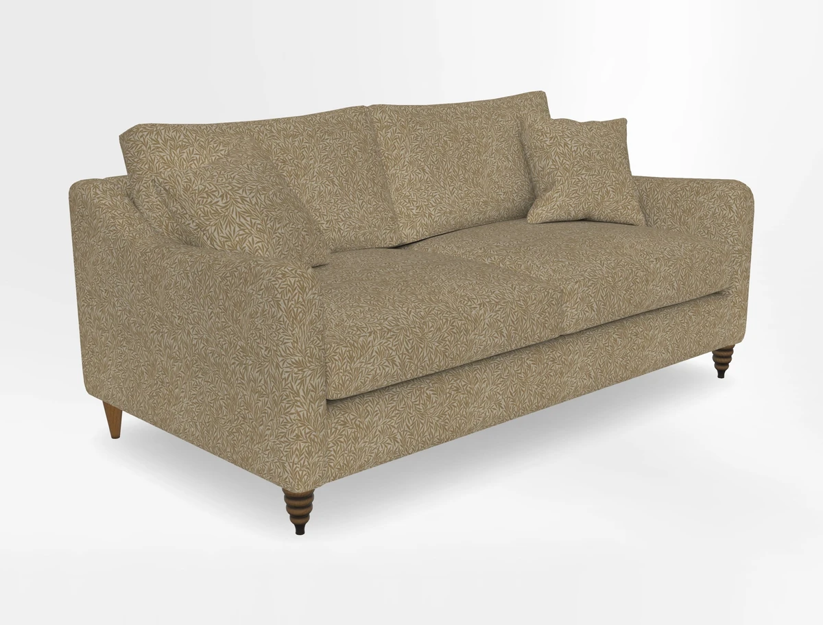 Rye 3 Seater Sofa in Herringbone Shadow
