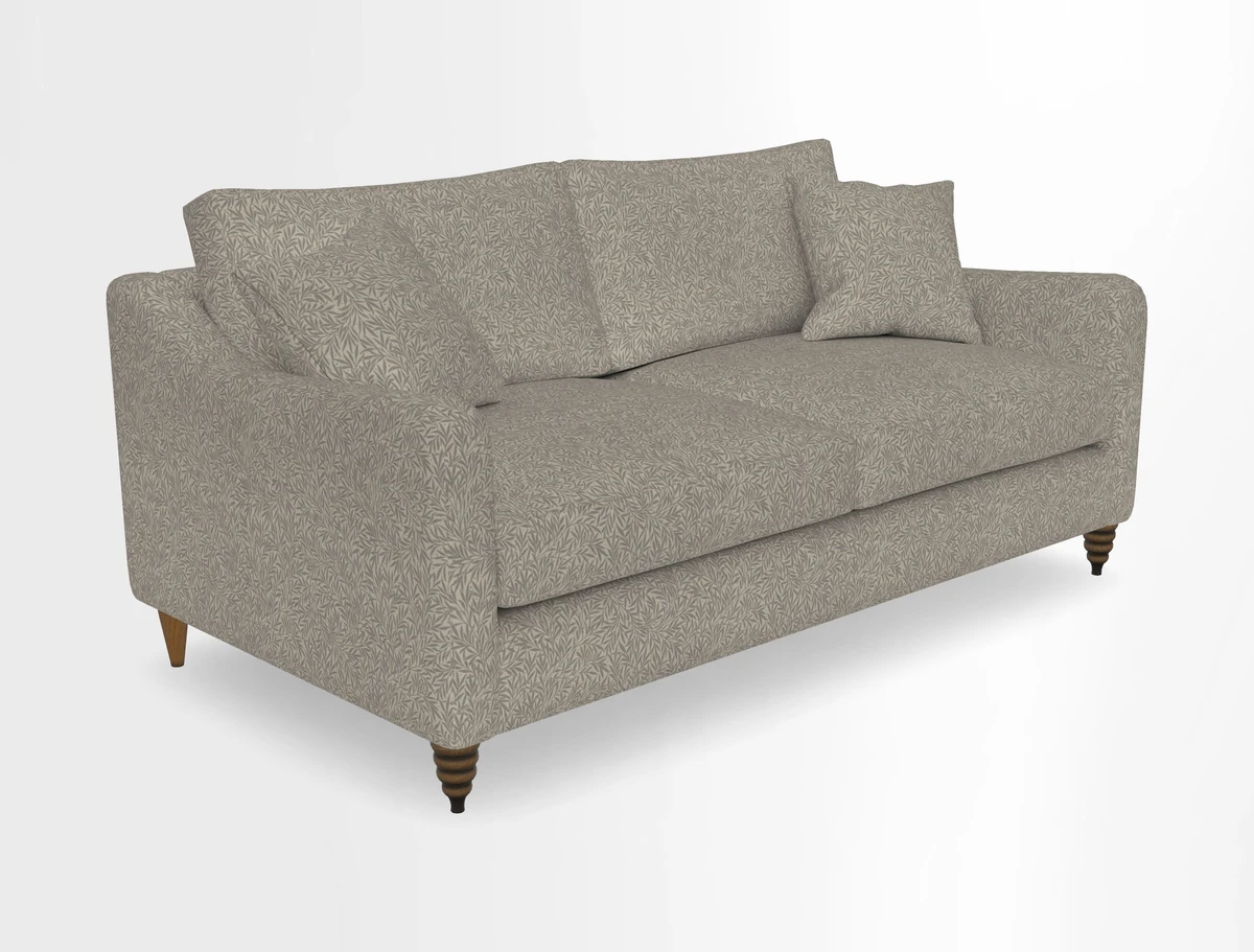 Rye 3 Seater Sofa in Herringbone Shadow