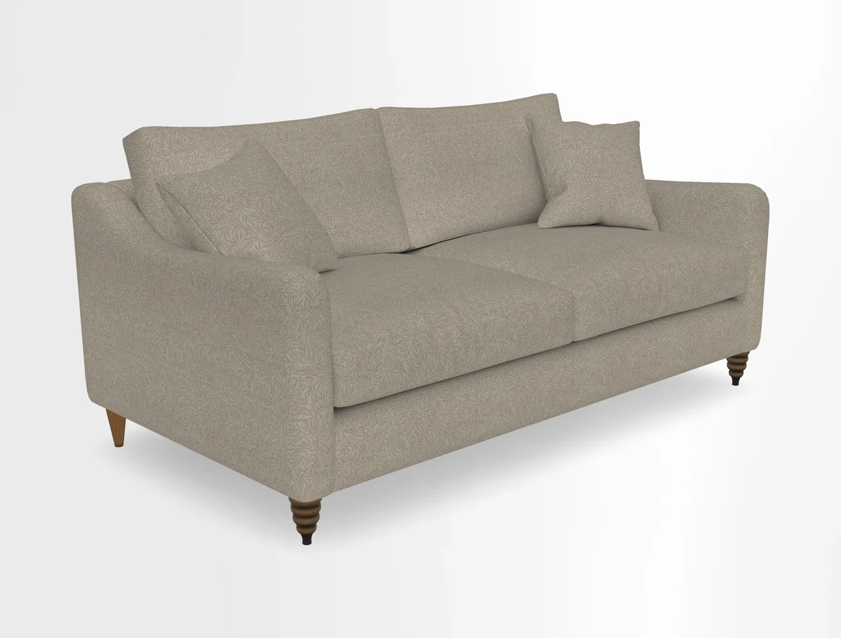 Rye 3 Seater Sofa in Herringbone Shadow