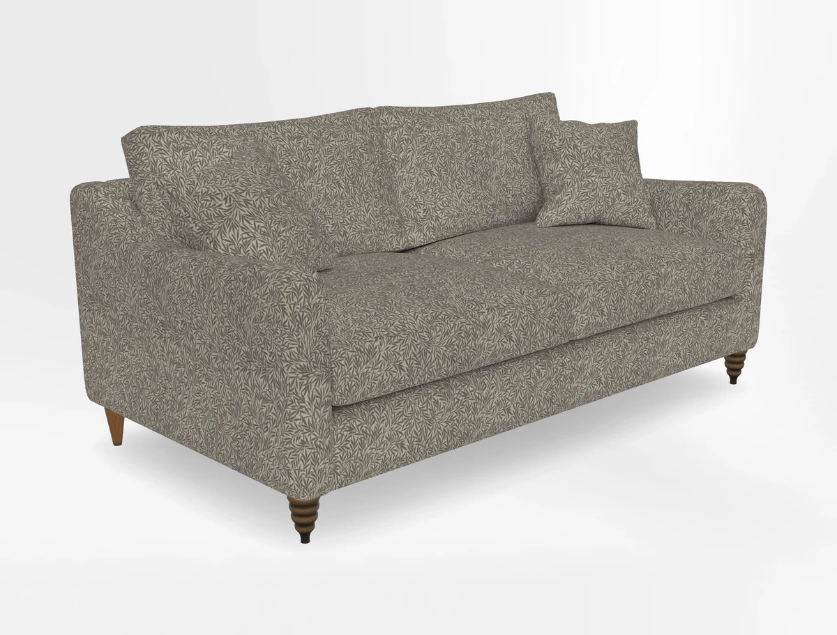 Rye 3 Seater Sofa in Herringbone Shadow