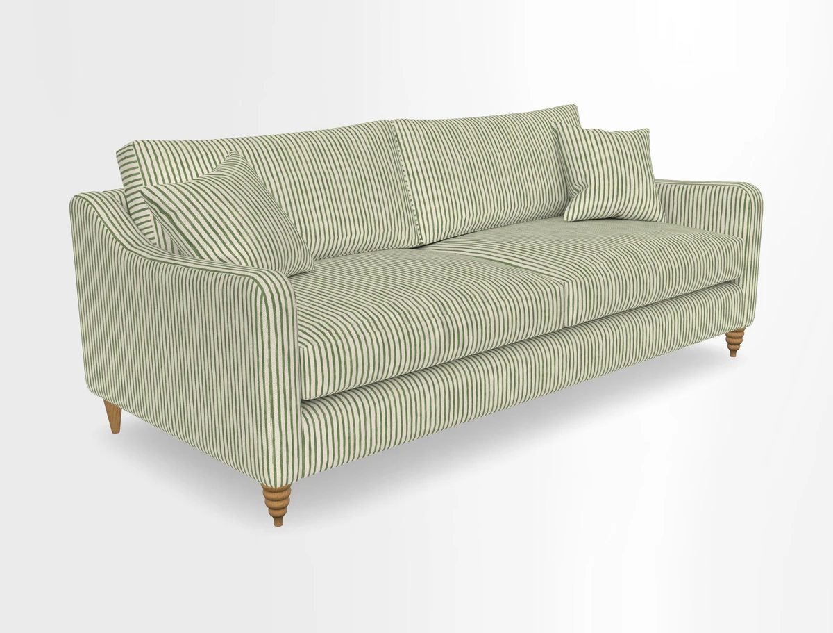 Rye 4 Seater Sofa in Herringbone Shadow