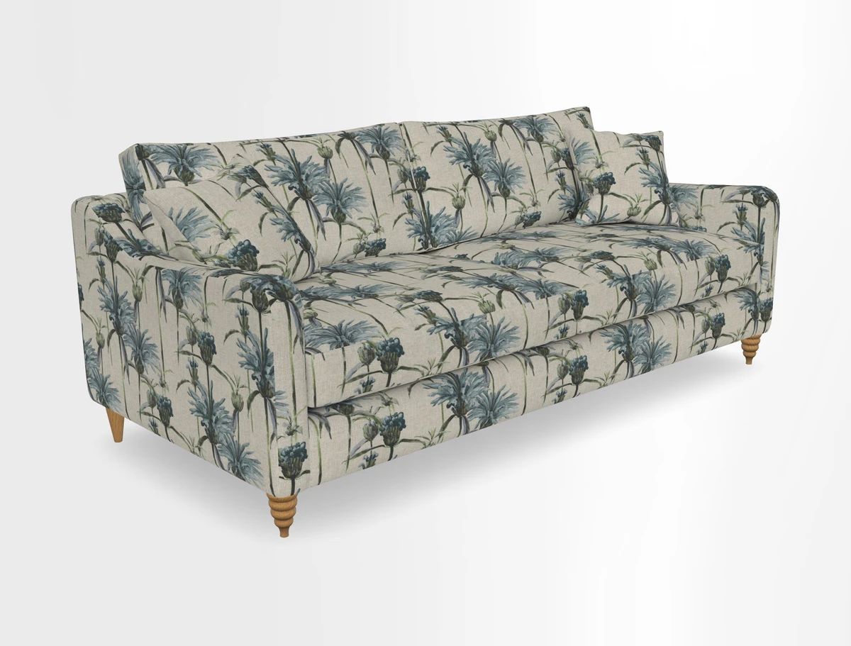 Rye 4 Seater Sofa in Herringbone Shadow