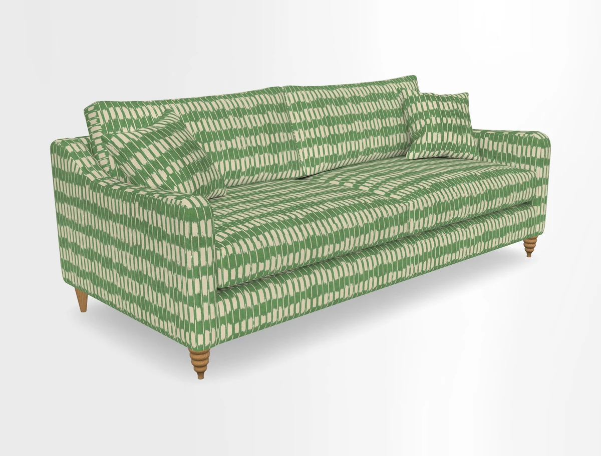 Rye 4 Seater Sofa in Herringbone Shadow