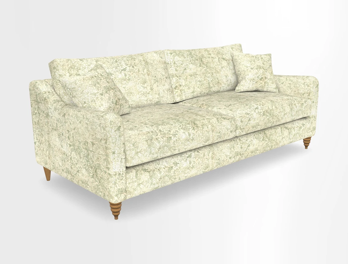 Rye 4 Seater Sofa in Herringbone Shadow