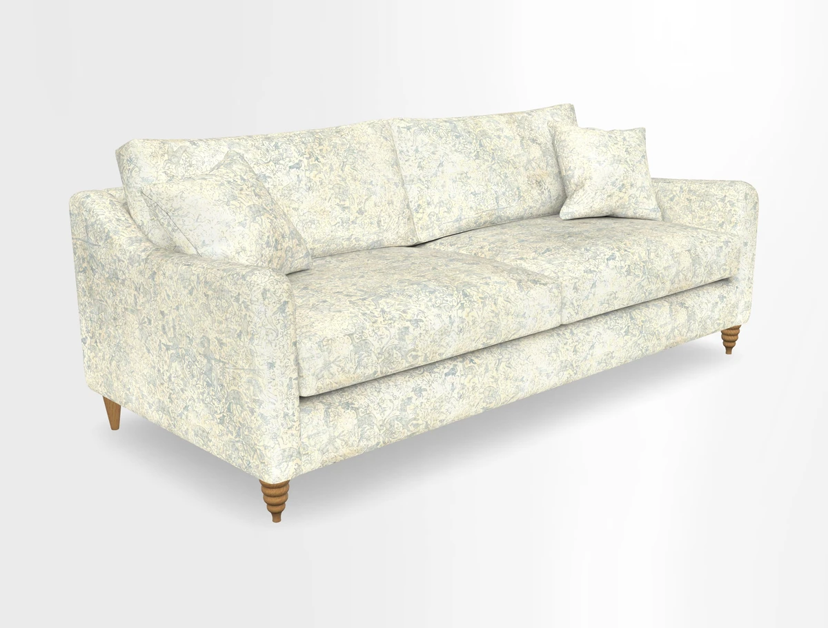 Rye 4 Seater Sofa in Herringbone Shadow
