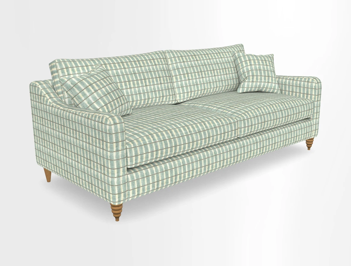Rye 4 Seater Sofa in Herringbone Shadow