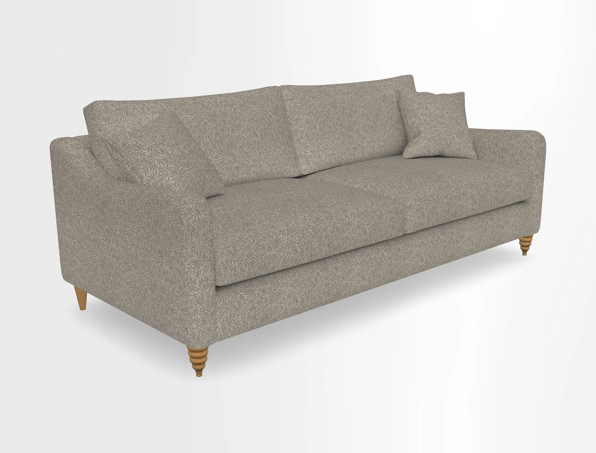 Rye 4 Seater Sofa in Herringbone Shadow