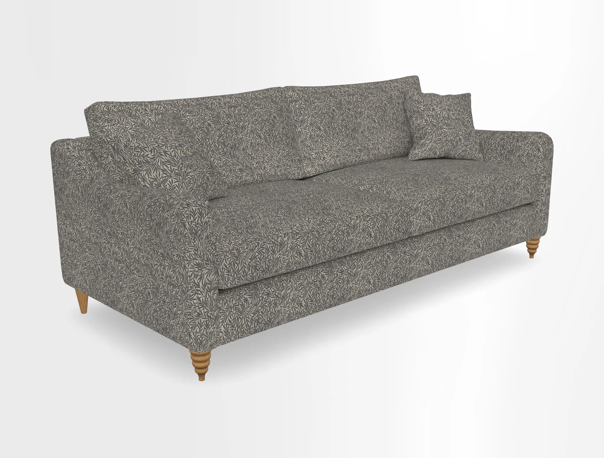 Rye 4 Seater Sofa in Herringbone Shadow