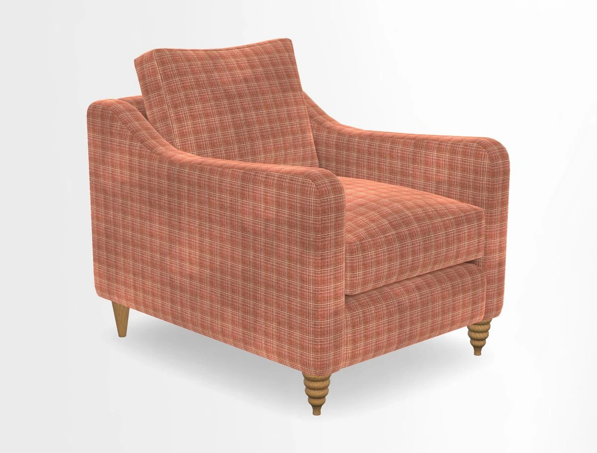 Rye Chair in Two Tone Plain Biscuit