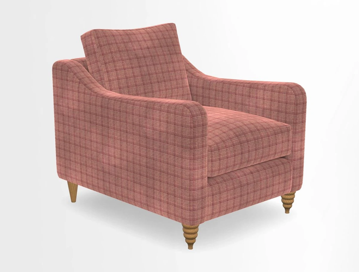 Rye Chair in Two Tone Plain Biscuit