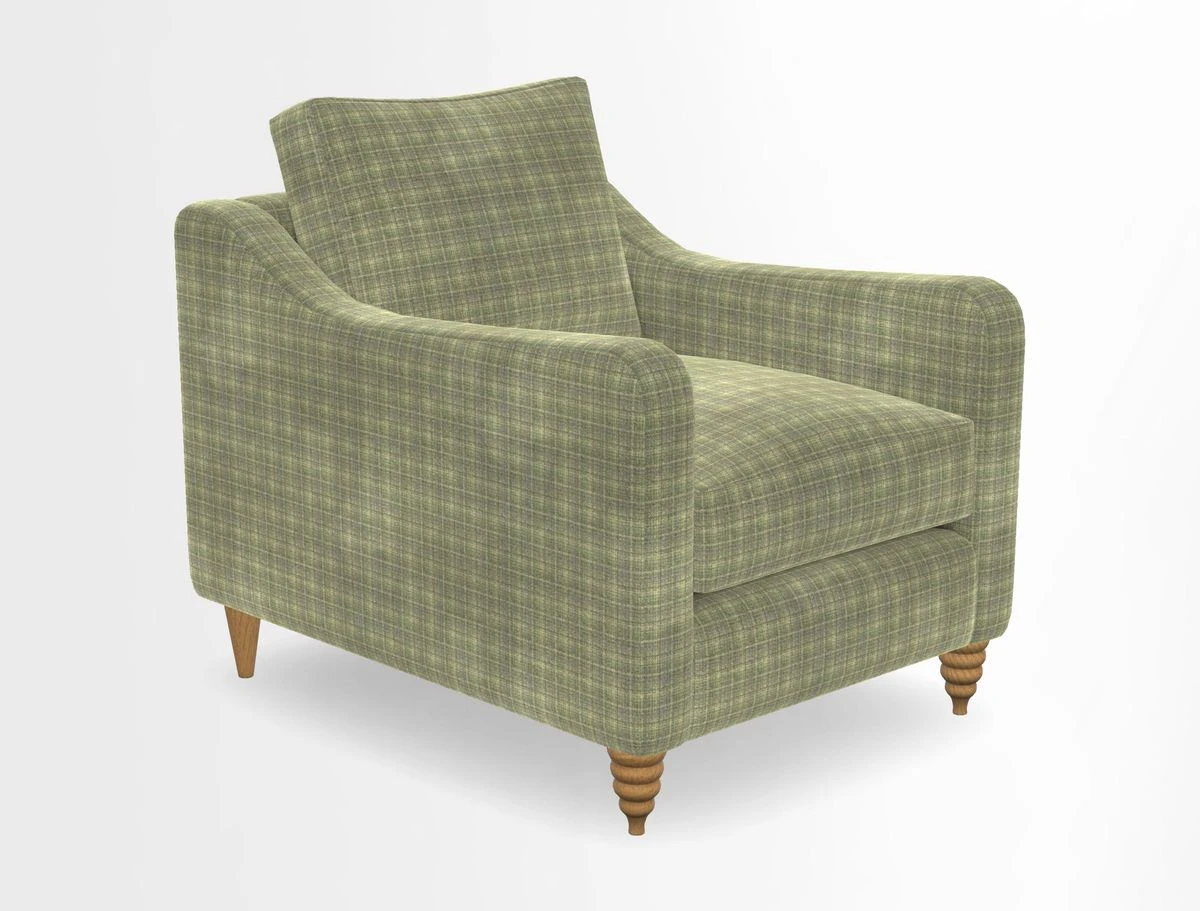 Rye Chair in Two Tone Plain Biscuit