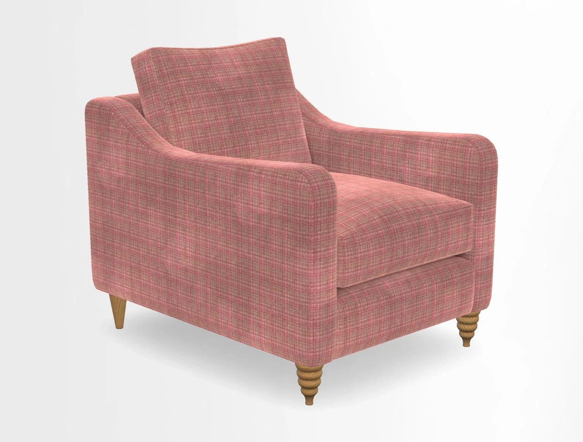 Rye Chair in Two Tone Plain Biscuit