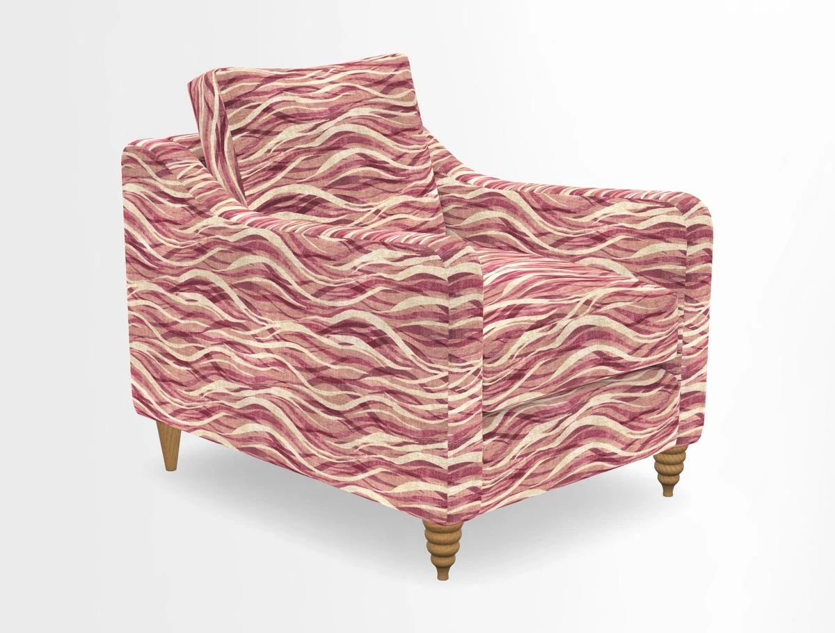 Rye Chair in Two Tone Plain Biscuit