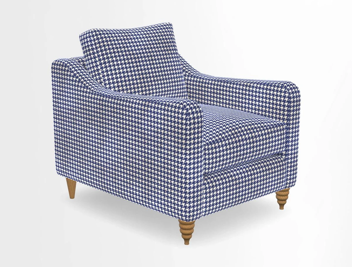 Rye Chair in Two Tone Plain Biscuit