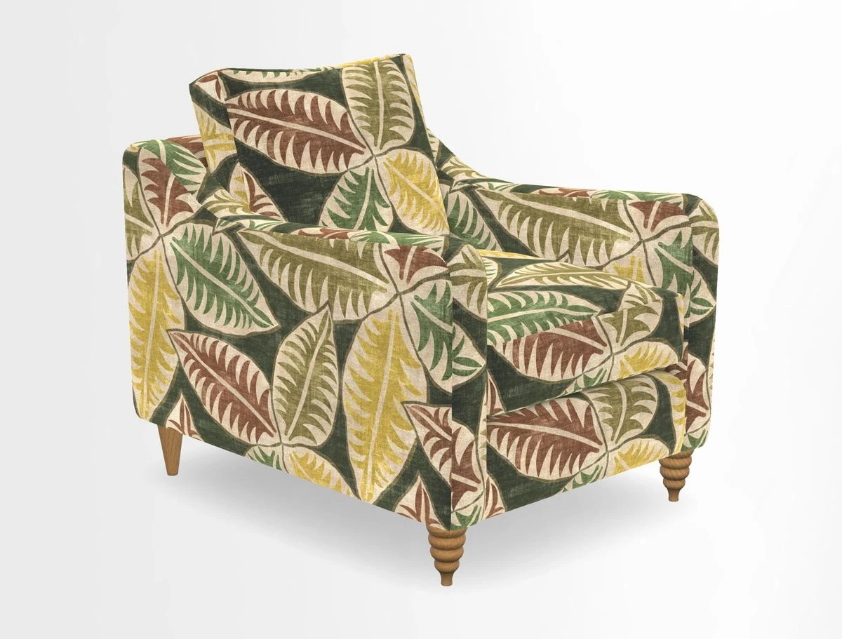 Rye Chair in Two Tone Plain Biscuit