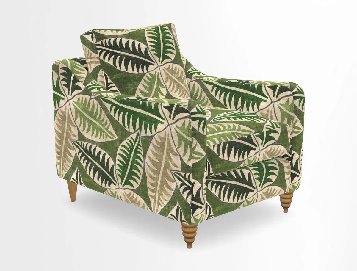Rye Chair in Two Tone Plain Biscuit