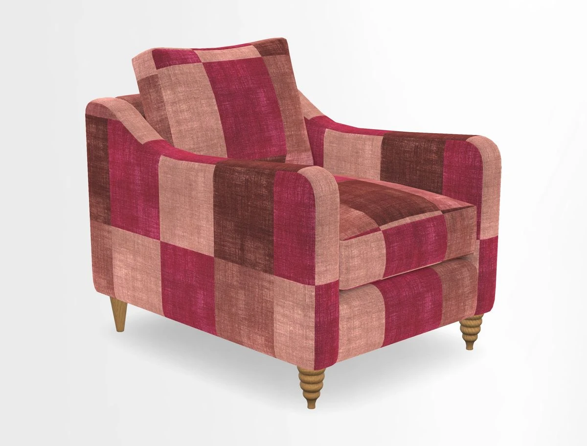 Rye Chair in Two Tone Plain Biscuit