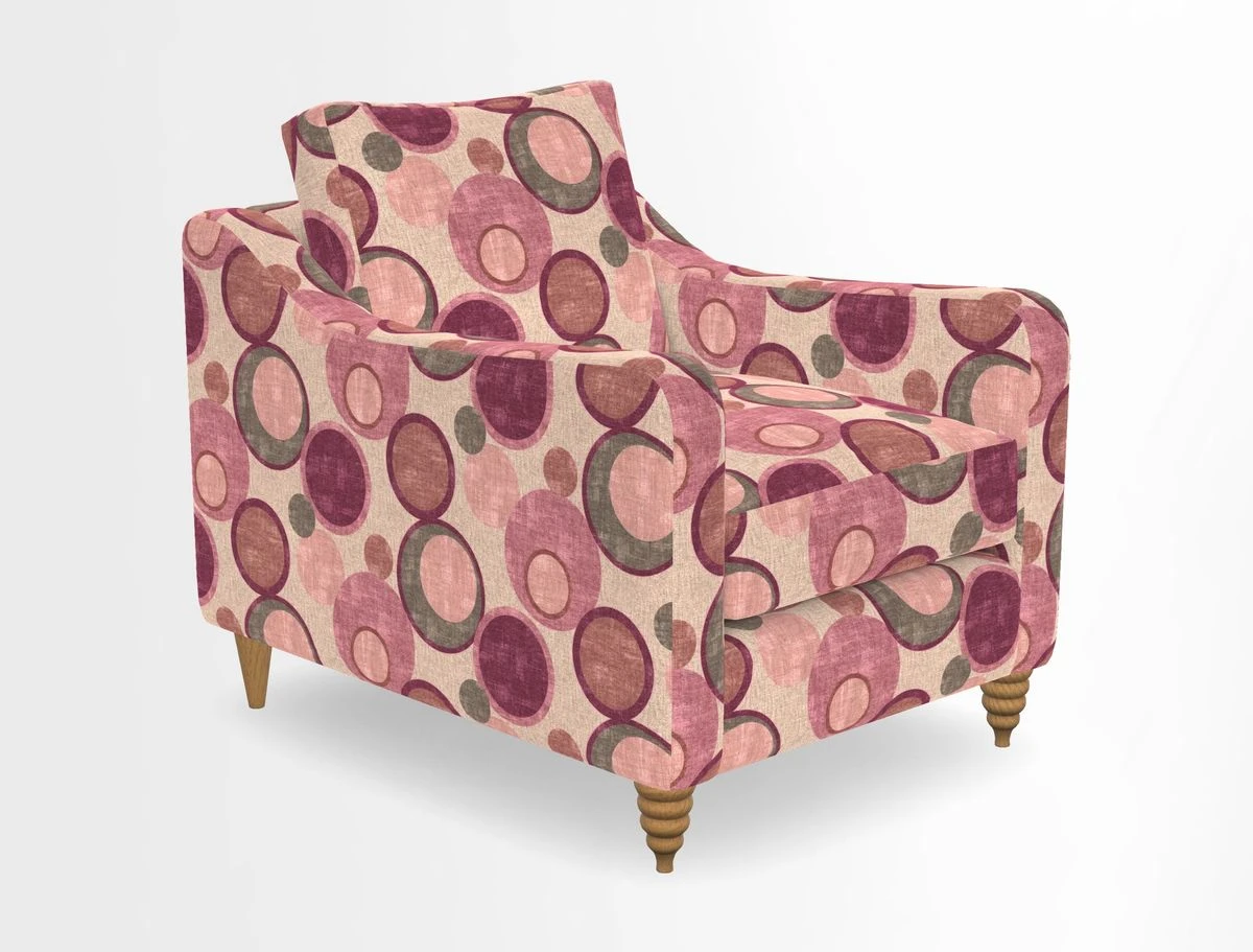 Rye Chair in Two Tone Plain Biscuit