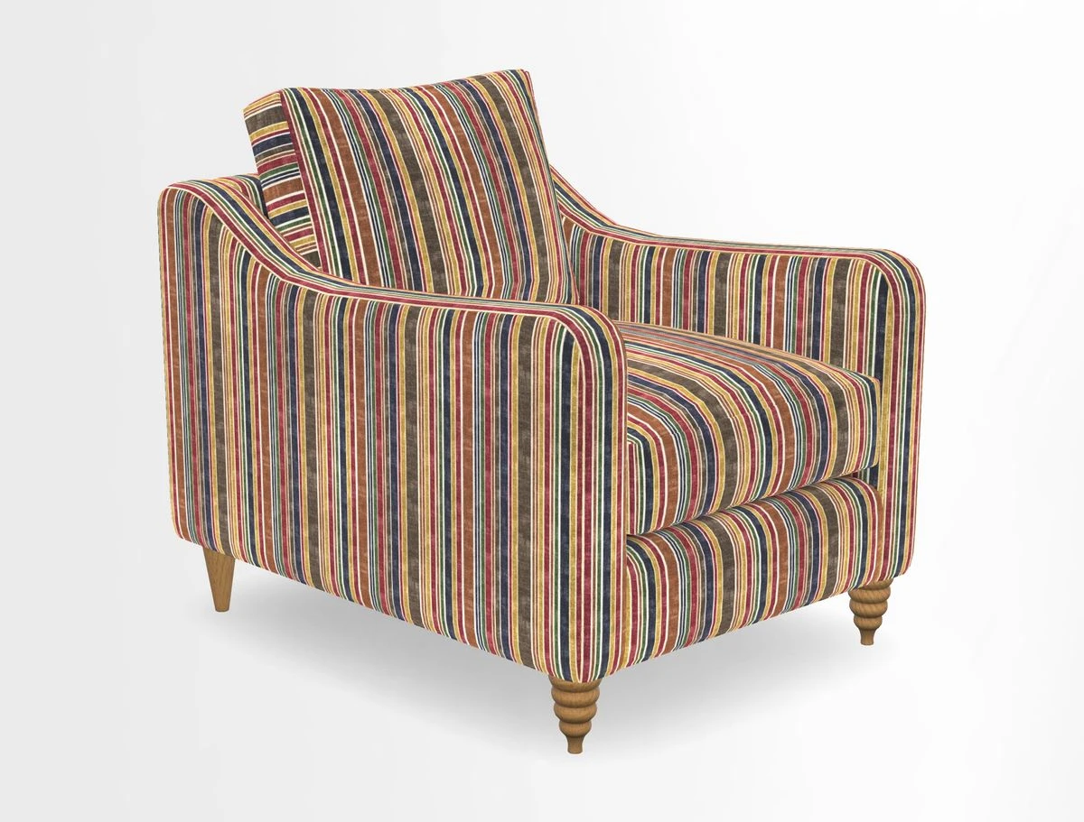 Rye Chair in Two Tone Plain Biscuit