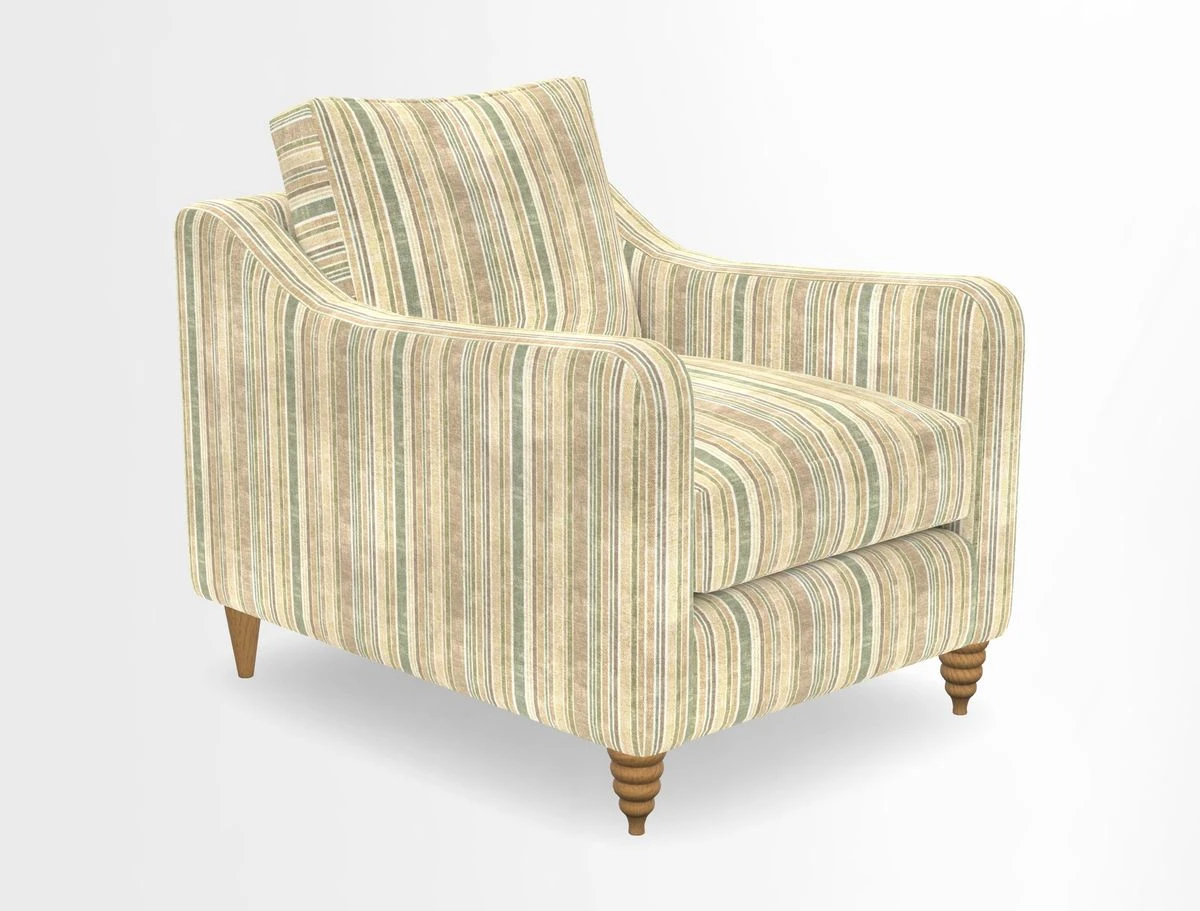 Rye Chair in Two Tone Plain Biscuit