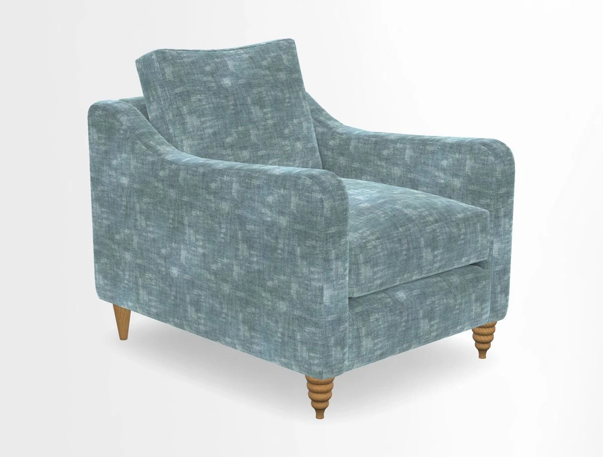 Rye Chair in Two Tone Plain Biscuit
