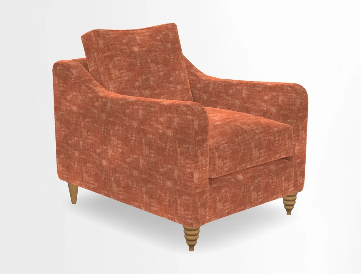 Rye Chair in Two Tone Plain Biscuit