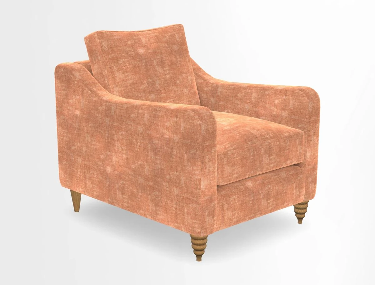 Rye Chair in Two Tone Plain Biscuit