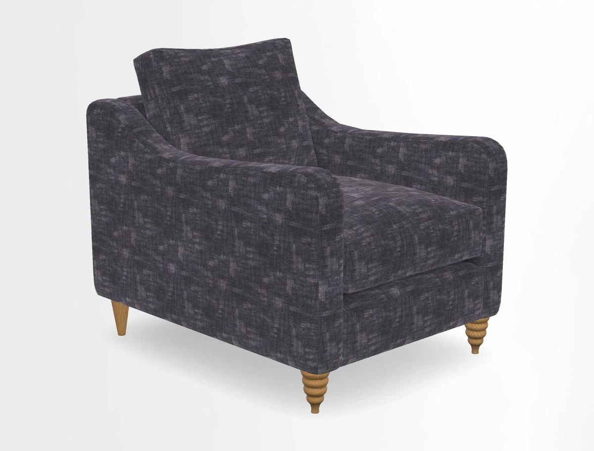 Rye Chair in Two Tone Plain Biscuit