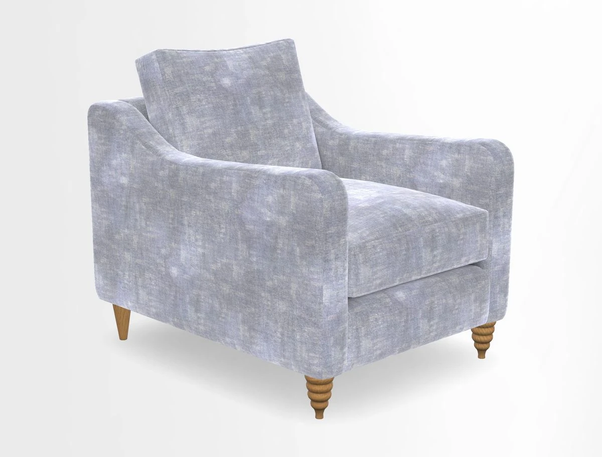 Rye Chair in Two Tone Plain Biscuit