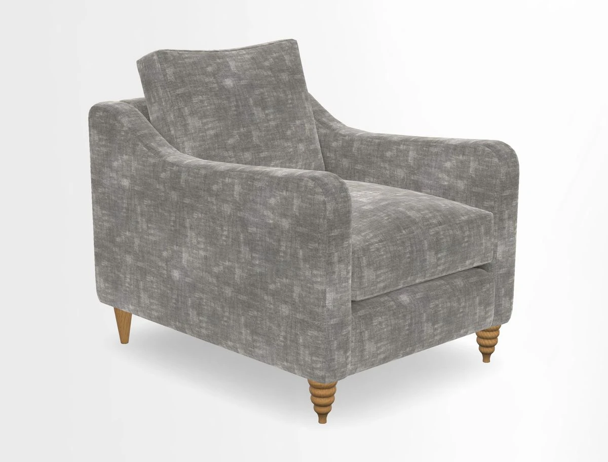 Rye Chair in Two Tone Plain Biscuit