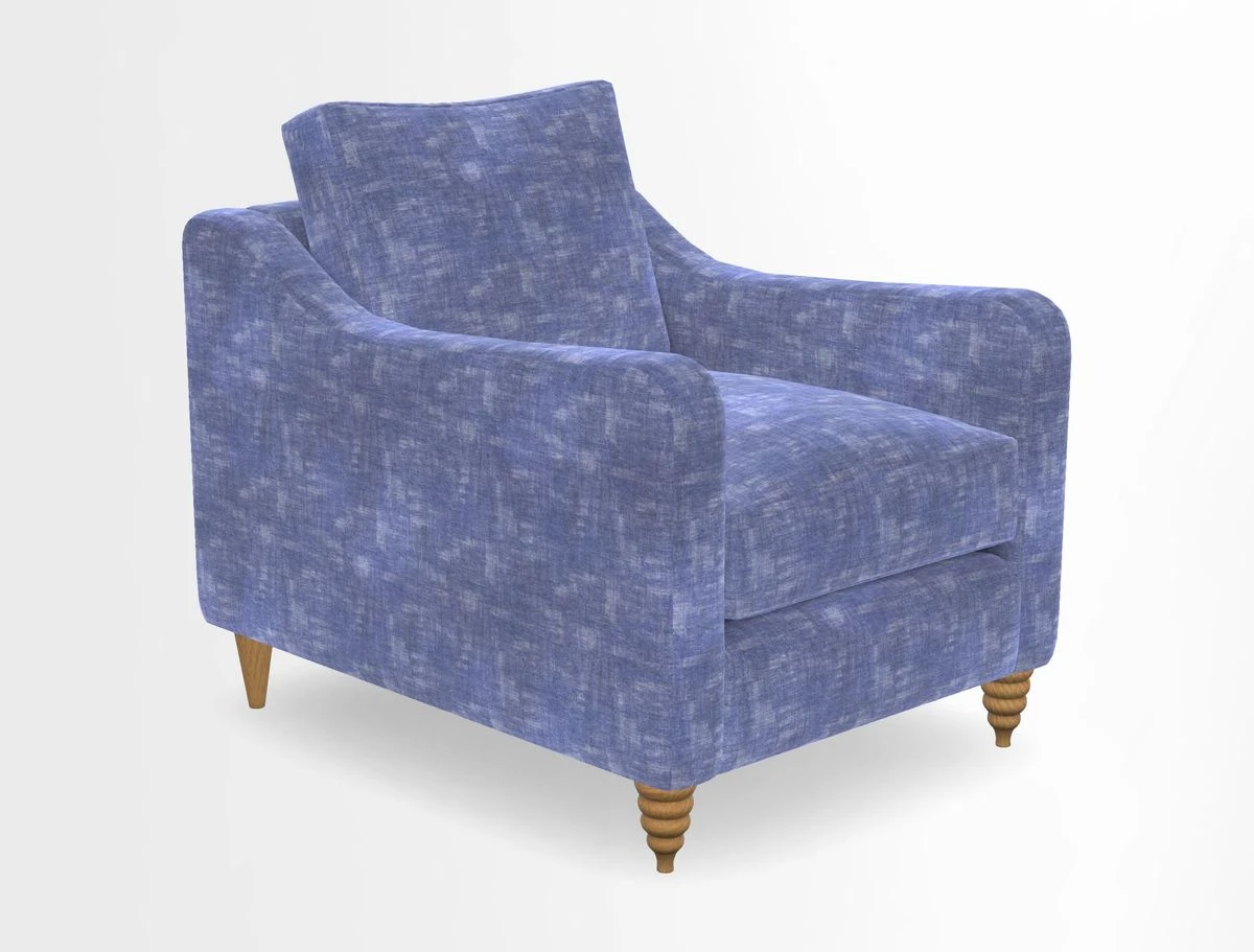 Rye Chair in Two Tone Plain Biscuit