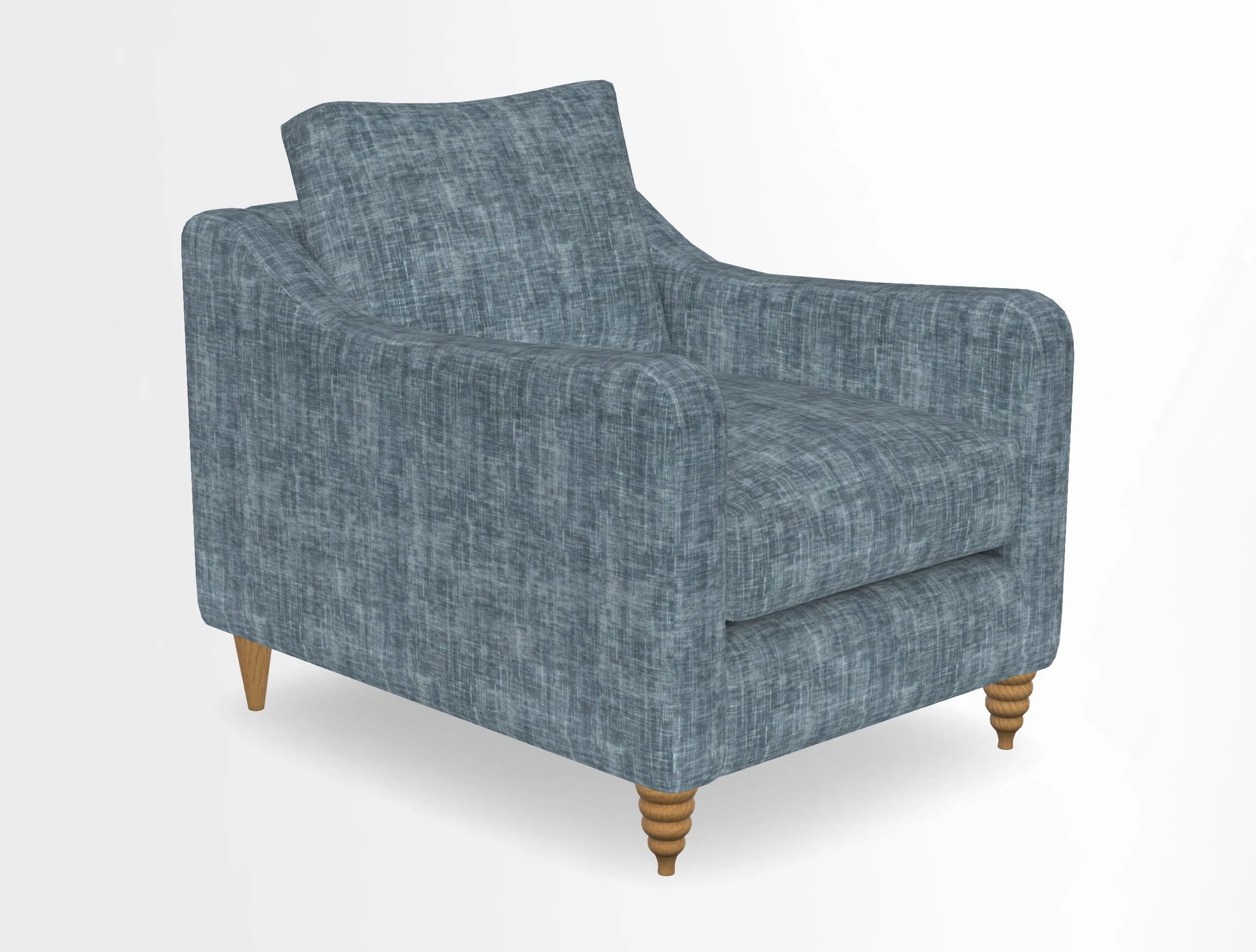 Rye Chair in Two Tone Plain Biscuit