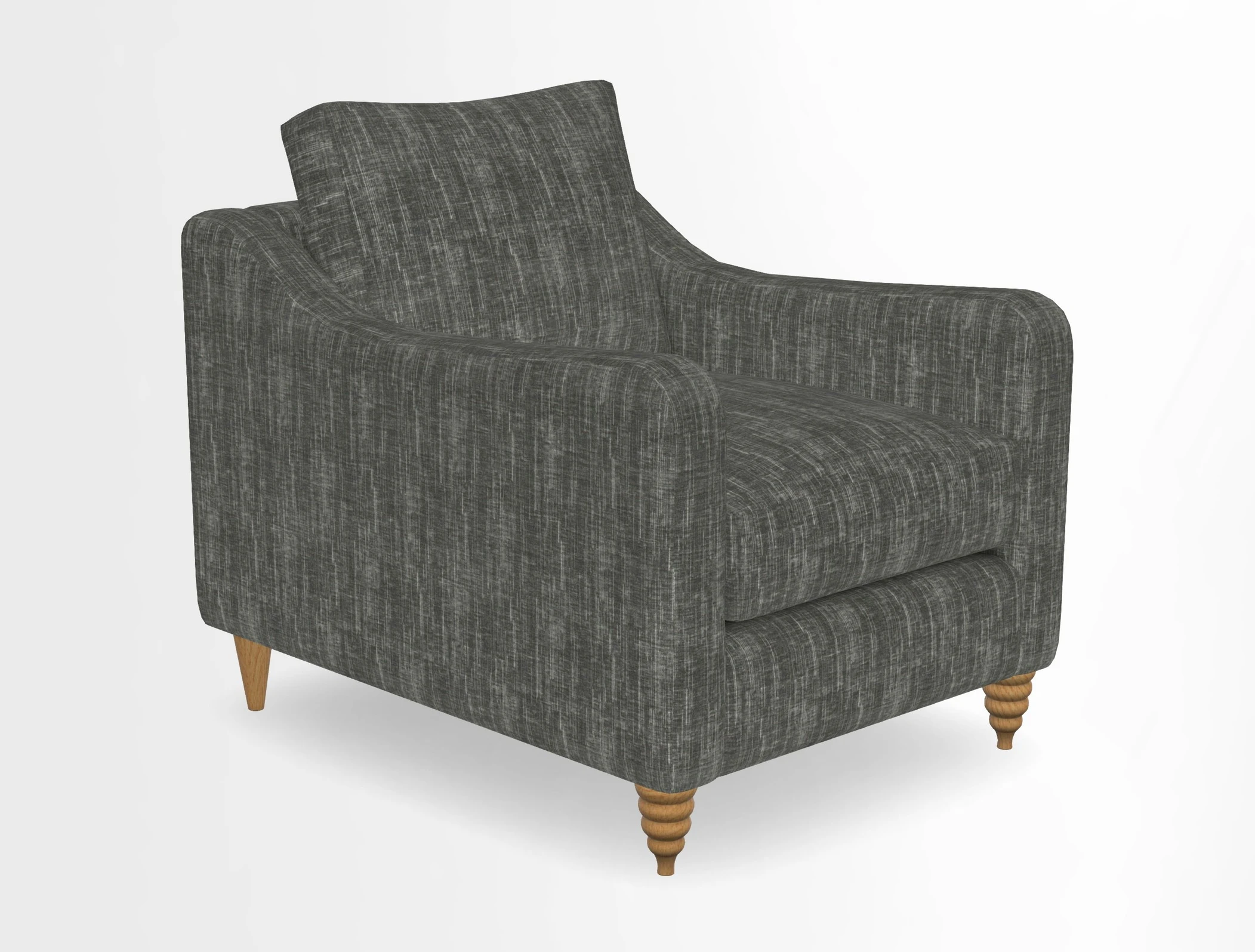 Rye Chair in Two Tone Plain Biscuit