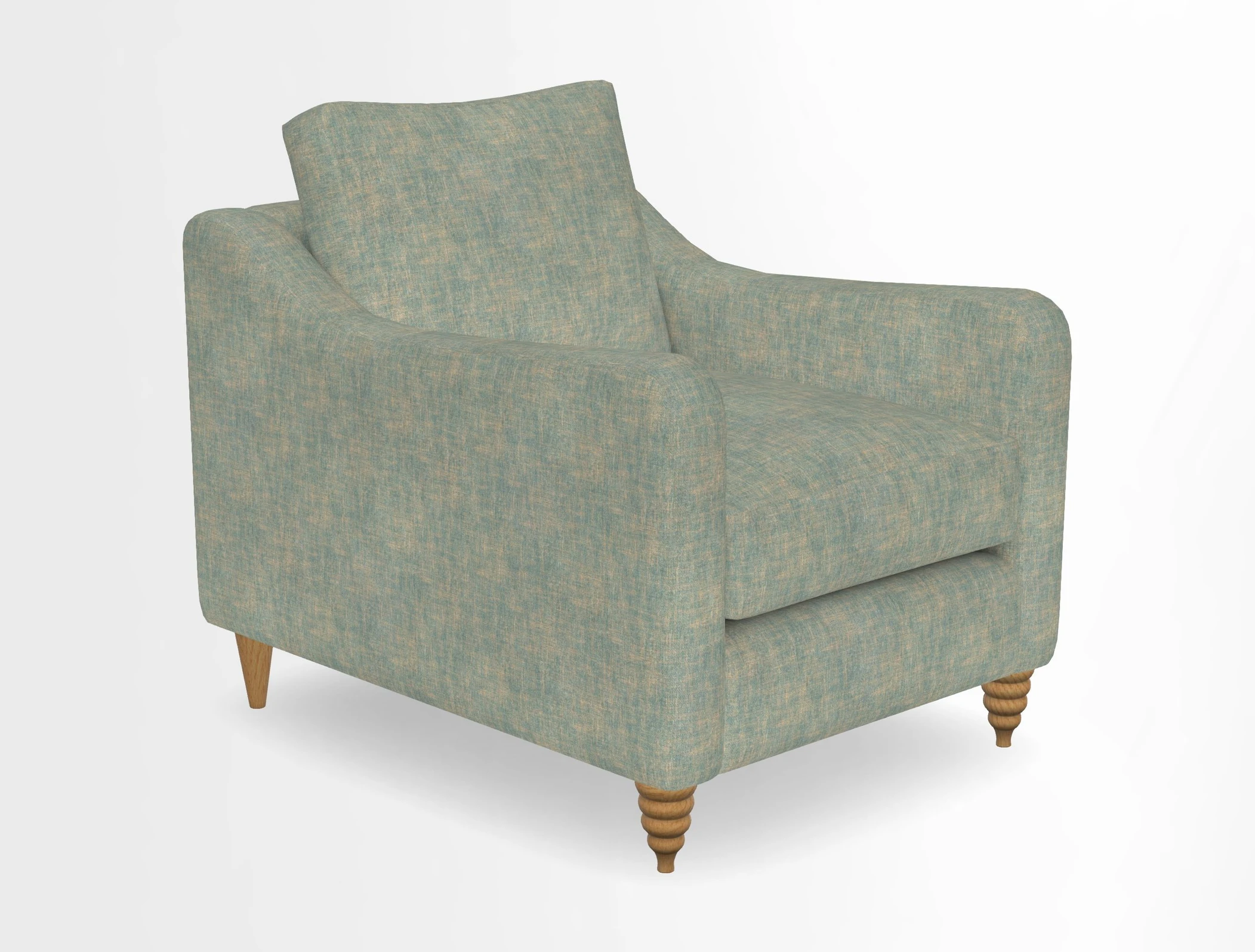 Rye Chair in Two Tone Plain Biscuit