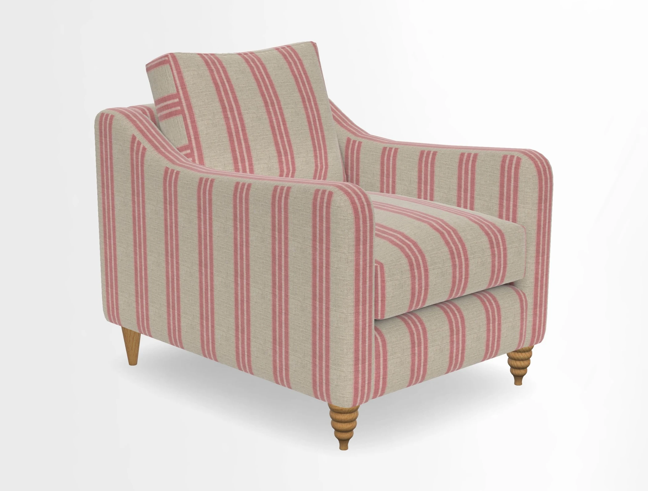 Rye Chair in Two Tone Plain Biscuit