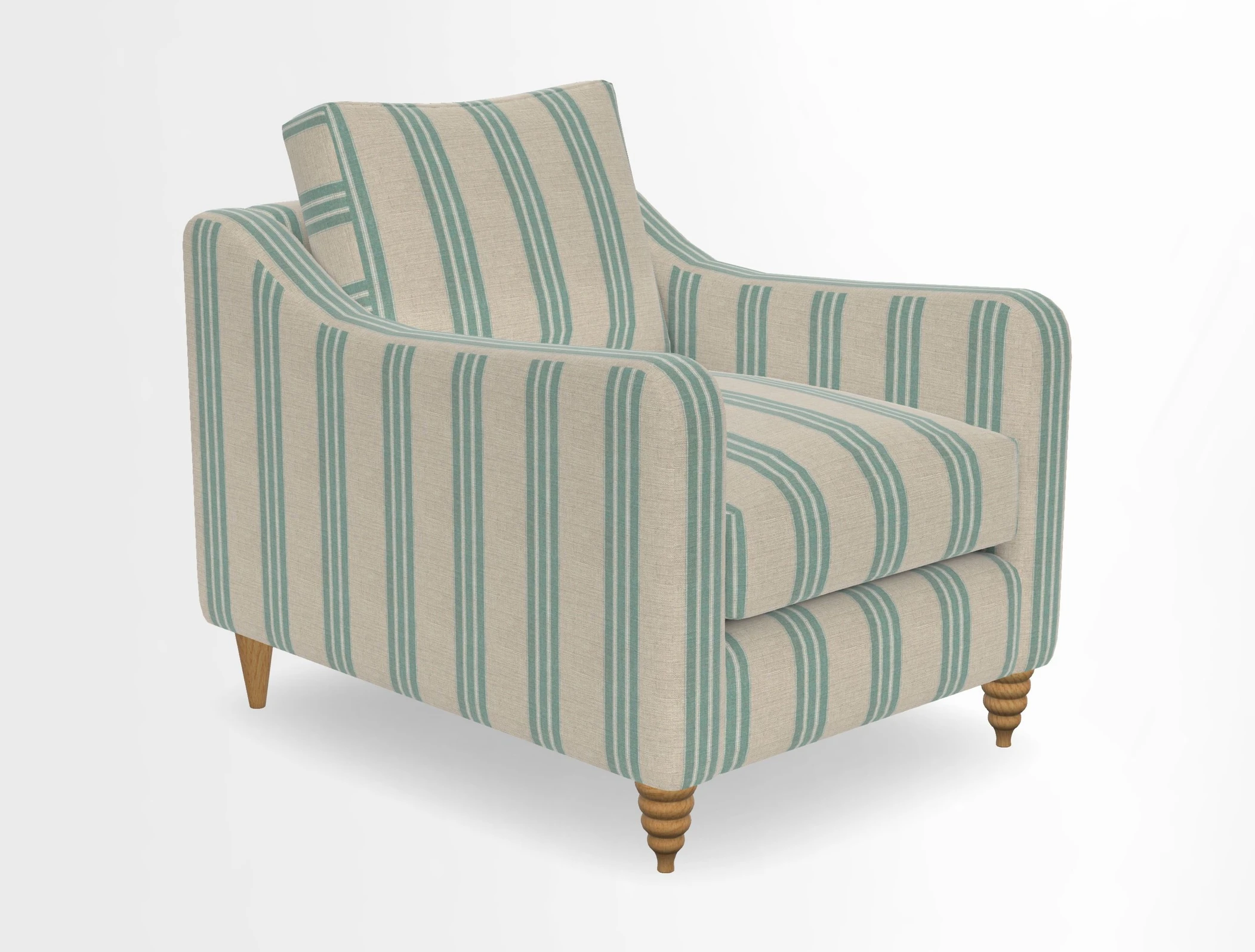 Rye Chair in Two Tone Plain Biscuit