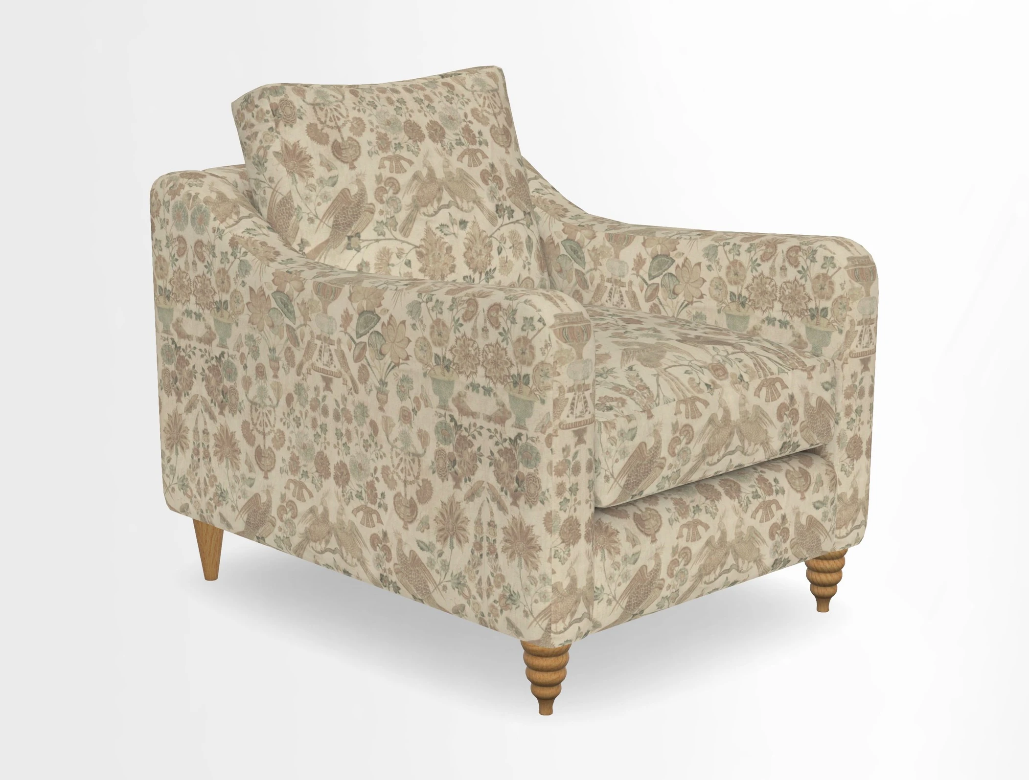 Rye Chair in Two Tone Plain Biscuit
