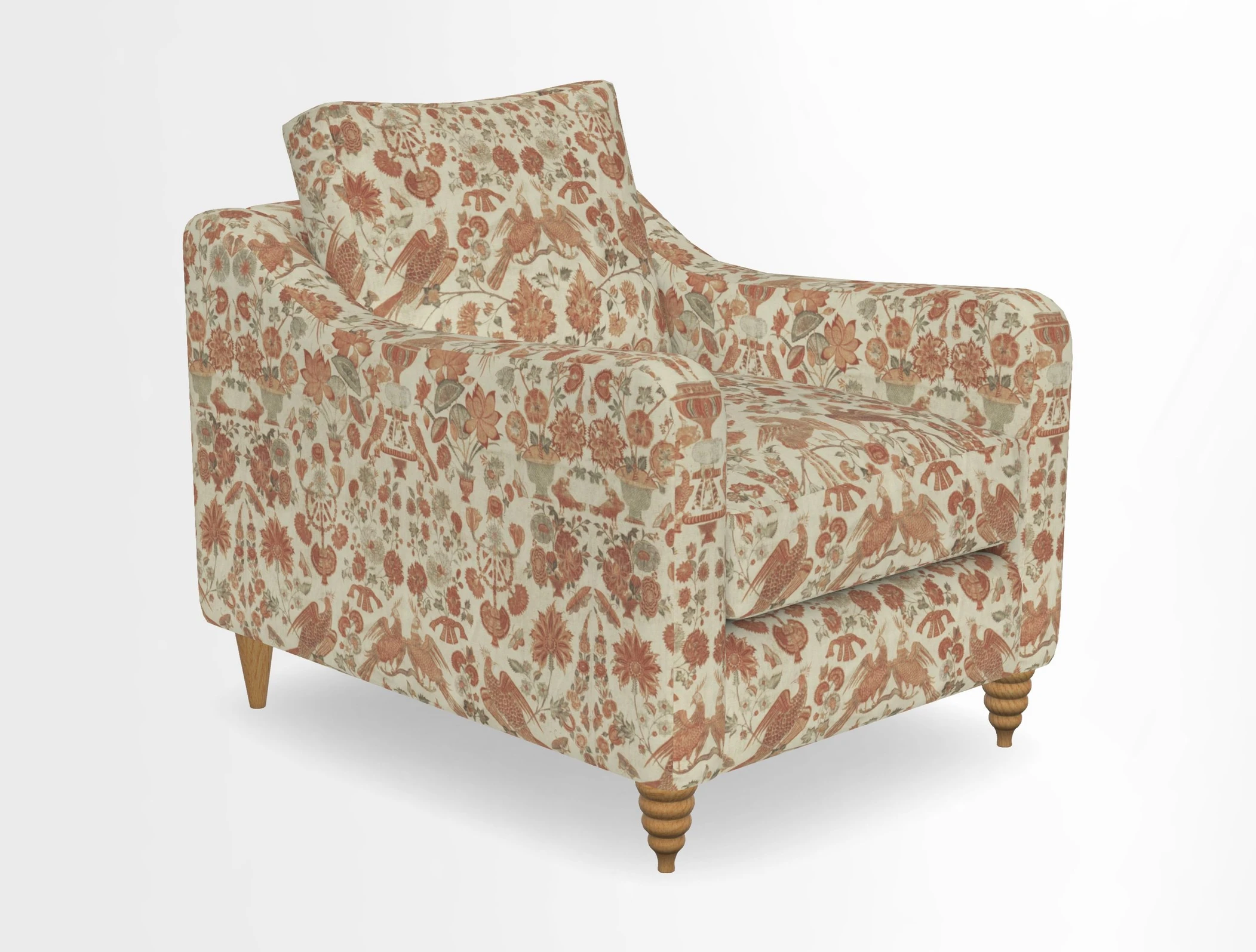 Rye Chair in Two Tone Plain Biscuit